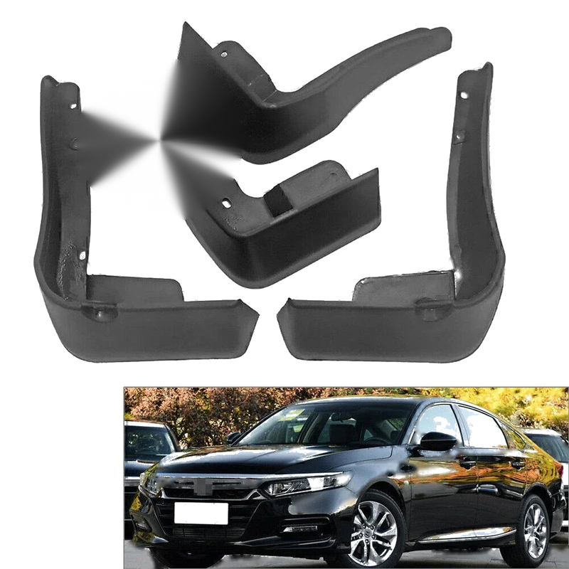 Honda Accord 4DR Sedan Mud Flaps Set (2018-2020)