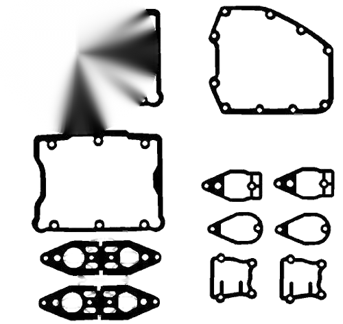 Harley Davidson Road Top End Cam Valve Cover Gasket
