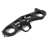 Kawasaki Ninja ZX6R Black Upper Triple Tree Front End Top Clamp (2000-2023)