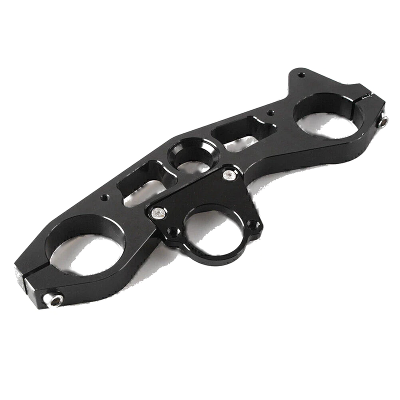 Kawasaki Ninja ZX6R Black Upper Triple Tree Front End Top Clamp (2000-2023)