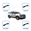 Ford Explorer (2020-2022) Black Accessories 4 x Side Door Handle Cover Trim