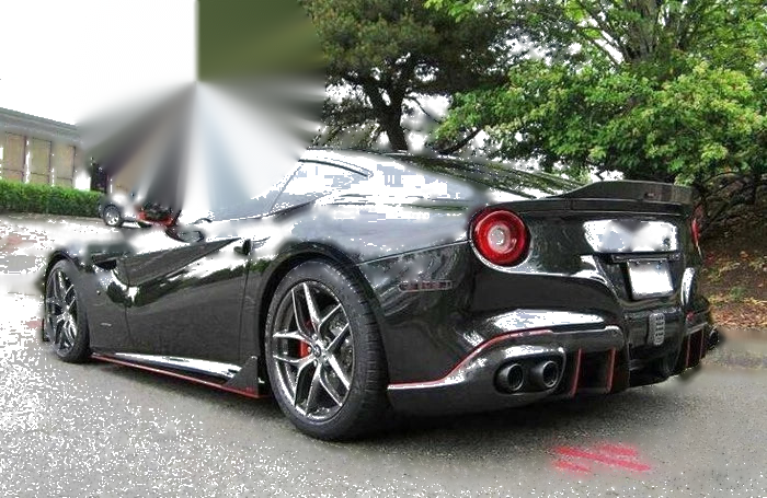 Ferrari F12 Berlinetta 2013-17 Real Carbon Fiber Rear Wing Trunk Spoiler