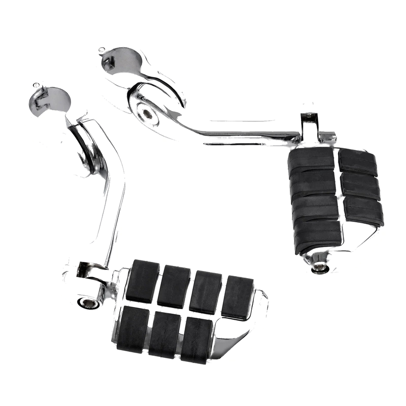 Harley Touring Engine Guard 1-1/4" Chrome Footpeg Footrest Mount