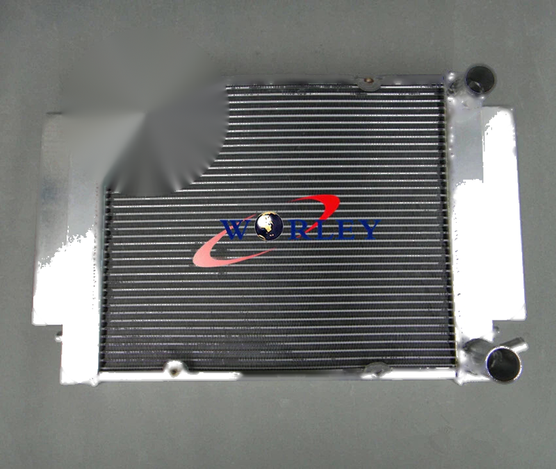 Mazda RX2 RX3 RX4 RX5 RX7 Aluminum Radiator, Fan, Oil Cooler (1970-1985)