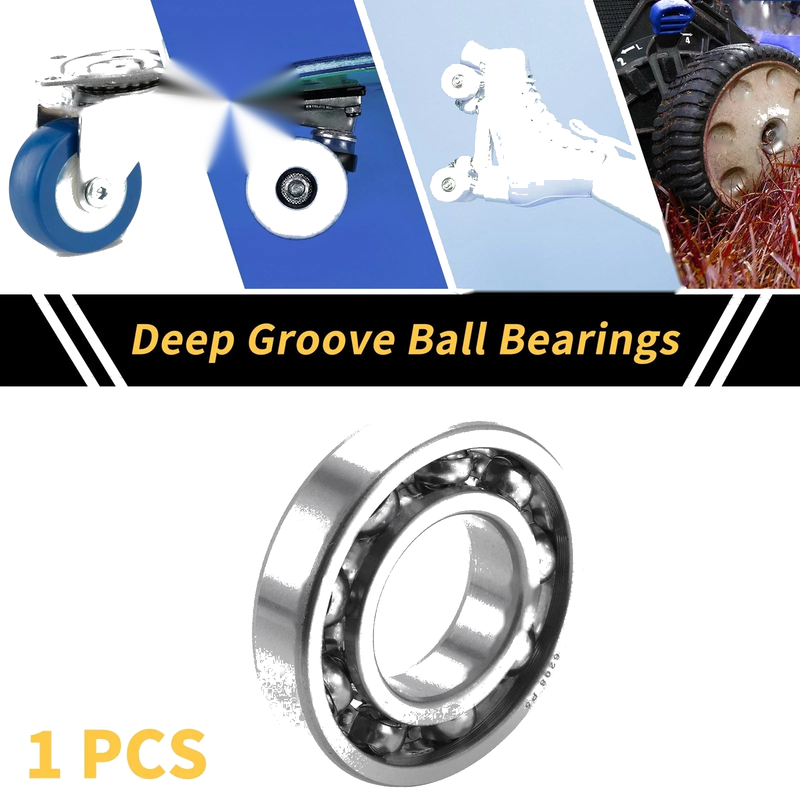 Scooter Skateboard Wheel 6208 Deep Groove Ball Bearings 40x80x18mm 1 Pcs