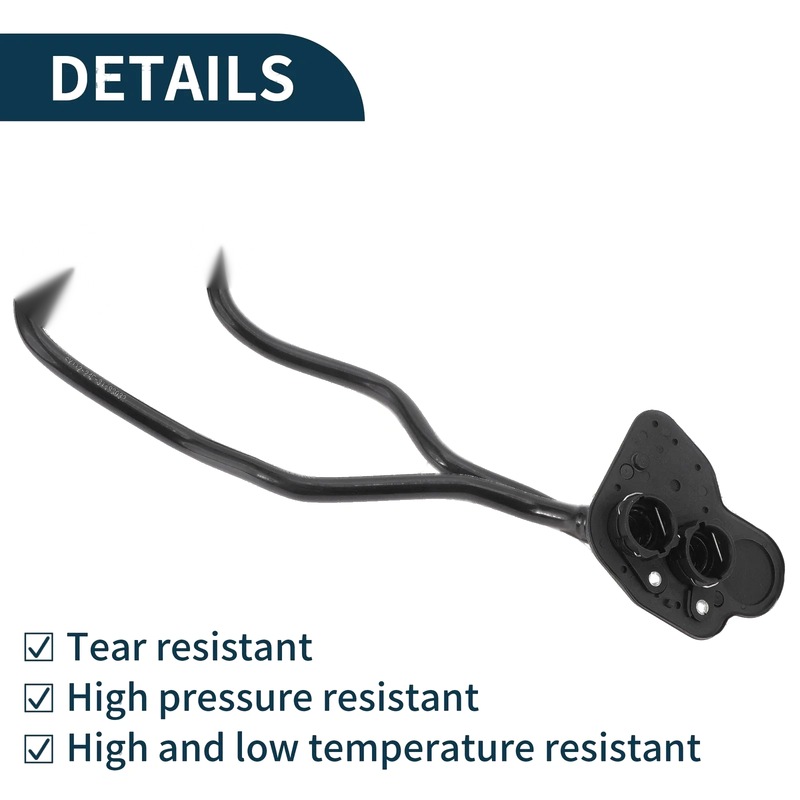 Volvo XC90 (2016-2025) 1 x Rubber Black Radiator Hose Coolant Pipe
