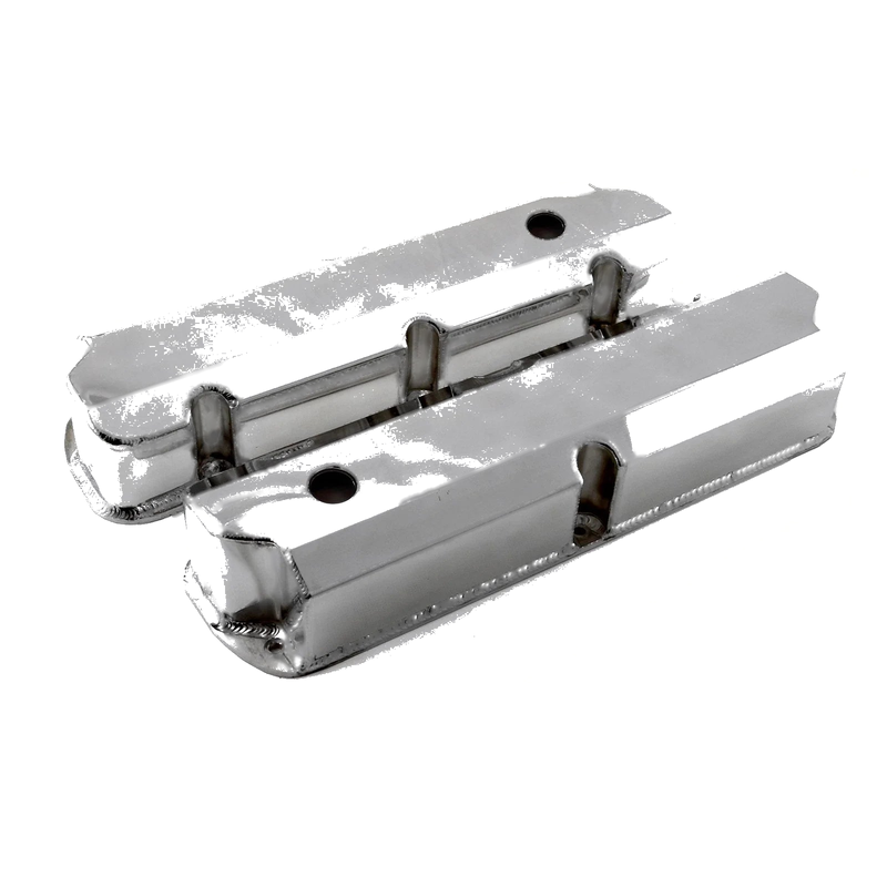 Ford SB 289 302 351 Windsor Satin Tall Fabricated Valve Covers