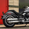 Harley Fat Boy FLSTF FLSTFB FLSTFBS Black Driver & Passenger Seats (07-17)