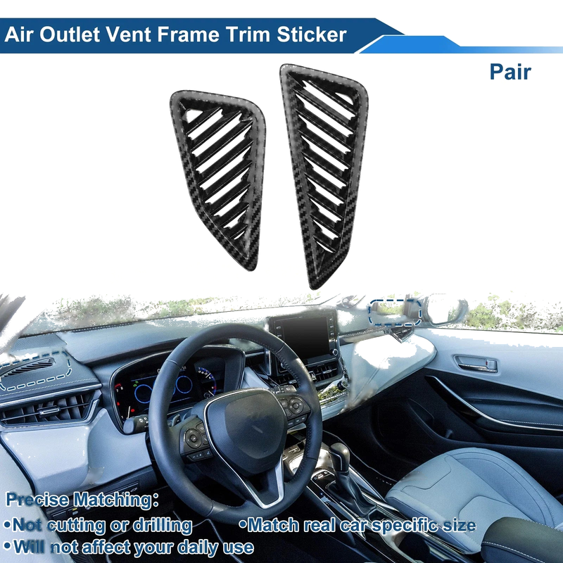 Toyota Corolla Air Condition Outlet / 2 x Vent Trim Cover Frame