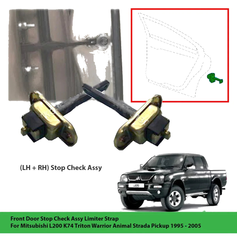 Mitsubishi L200 K74 Door Stop Limiter Strap (1995-2005)
