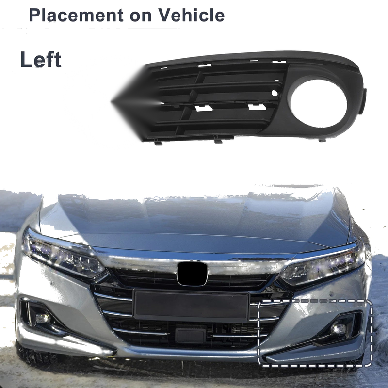 BMW 5 Series 1 Pc Front Left Fog Light Grill (2014-2017)