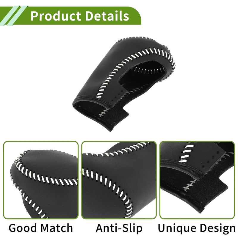 Chevrolet Malibu (2016-2020) Black Beige 1 Pc Gear Shift Knob Cover