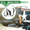 Make Model Motorcycle Hand Grips Aluminum Alloy Black