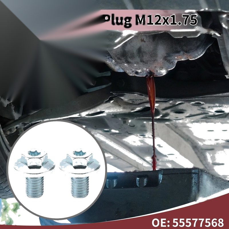 Buick Cadillac Chevrolet Set Aluminum Oil Drain Plug