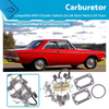 Chrysler Valiant 273 318 Hemi 6 HI-TOP Carter 2BBL Carburetors