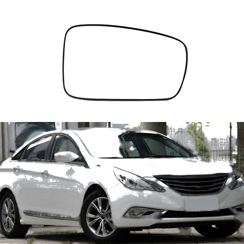 Hyundai Sonata Heated Right Side Mirror Glass with Backing (2011-2014)
