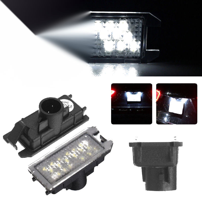 Jeep Grand Cherokee White LED Rear License Light (2014–2020)