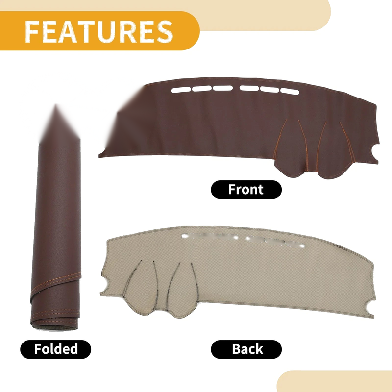 Mitsubishi Outlander Airtrek Dashboard Cover Brown Anti-Slip (2001-2006)