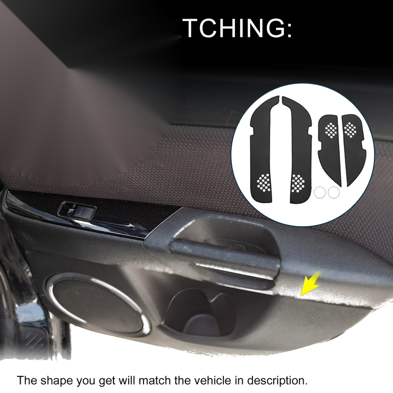Mercedes-Benz GLE Car Door Leather Anti Kick Pad Sticker (2017-2019)