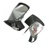 Honda Goldwing GL1800 Chrome Rear View Mirrors Clear Lens (2001-2017)