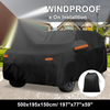 Toyota 4Runner Waterproof Car Cover with Driver Door Zipper 210D-PU