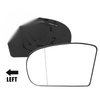 Mercedes-Benz E500 E55 AMG Heated Left Side Mirror Glass with Backing (2003-2006)