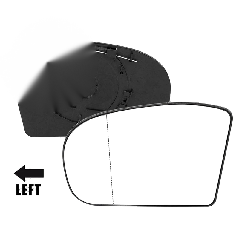 Mercedes-Benz E500 E55 AMG Heated Left Side Mirror Glass with Backing (2003-2006)