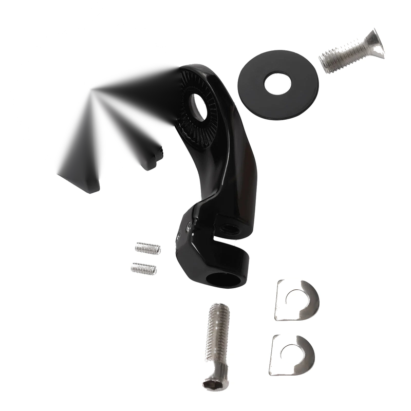 Harley Short Angled Footpeg Pegs (32mm)