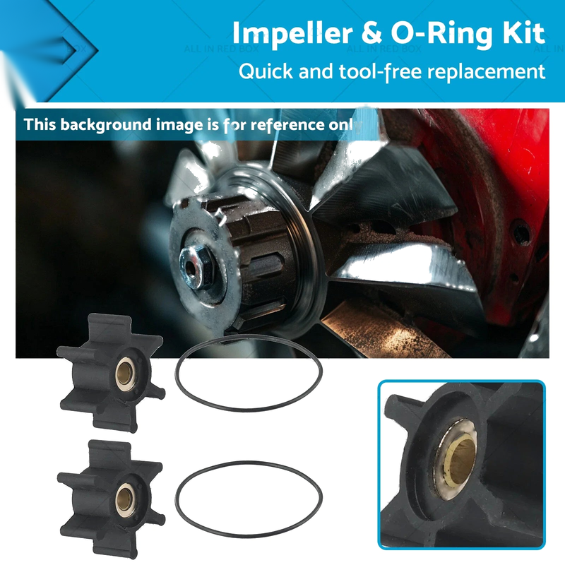 Milwaukee M18 Transfer Pumps Impeller & O-Ring Kit (2017-2023)