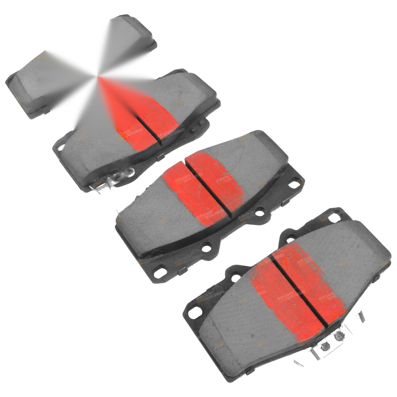 Toyota 4Runner Hilux Surf Front Disc Brake Pads Set 4X4 (1995–2002)