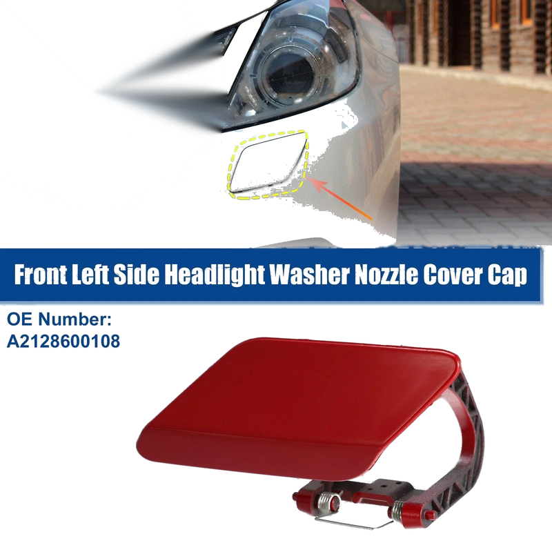 Mercedes Benz E Class Left Front Washer Nozzle Cover (2010-2016)