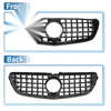 Mercedes-Benz V-Class W477A (2020) Glossy Black Front Upper Bumper Grille