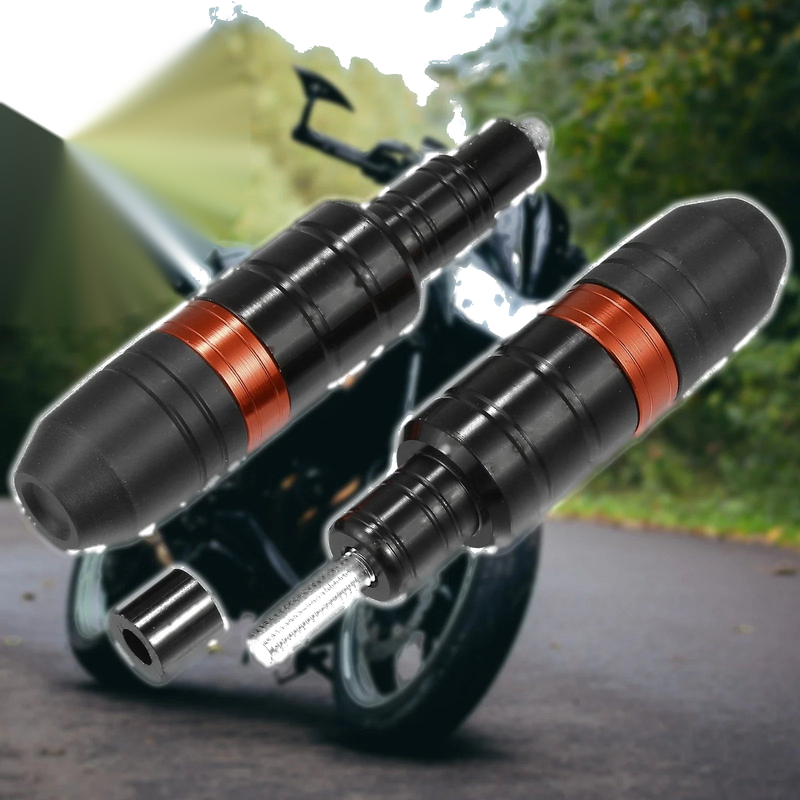 Honda Frame Slider Exhaust Anti Crash Fall Protector 2 x