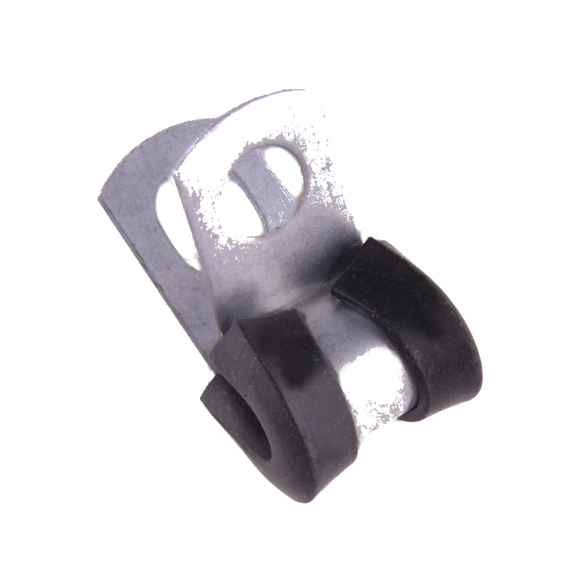 TO s 24pc Brake Pipe Rubber Lined P Clips 3/16"