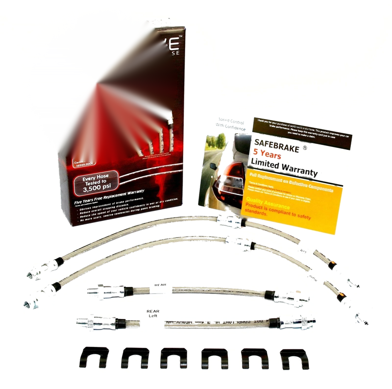 Mazda RX7 FB Series 2 (Rear SOLID Disc) Brake Line Kit (1981-1983)