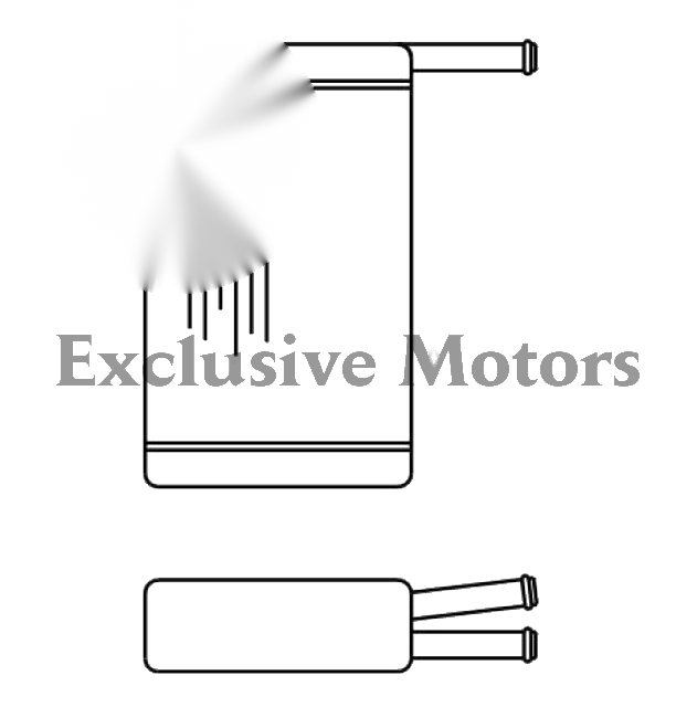 Ford Escort MK2 new Heater Core