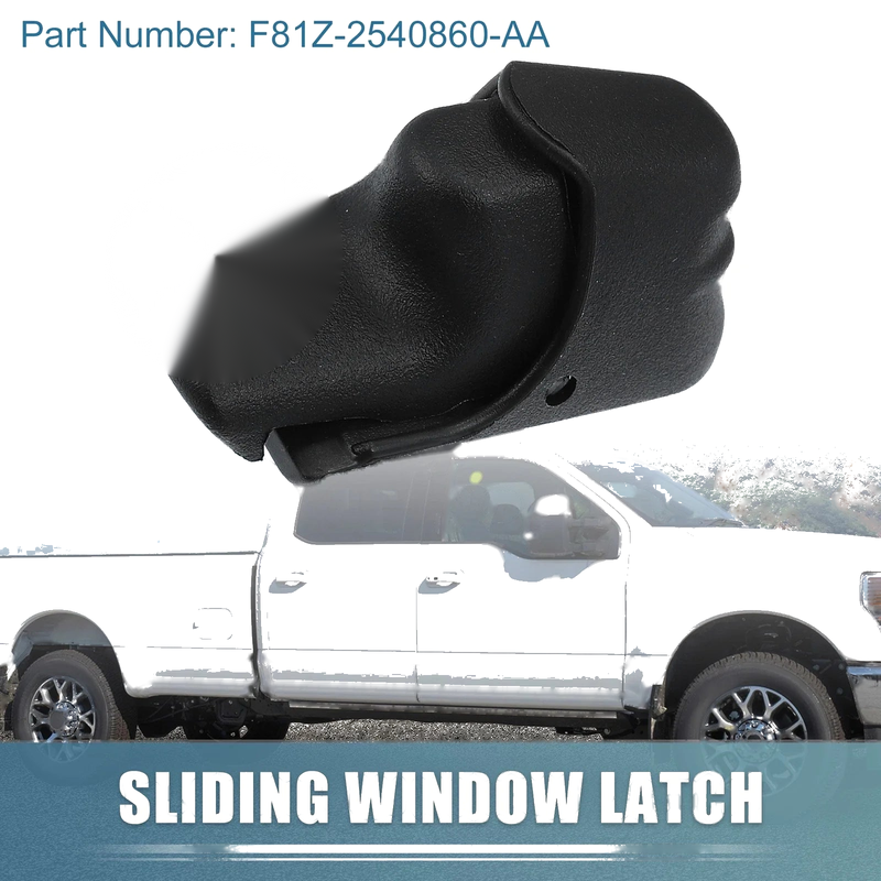 Ford F250 F350 F450 F550 Rear Manual Sliding Window Lock Latch (1999-2007)