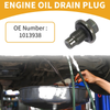 Ford F150 (2015-2023) 1 Pc Bronze Metal Oil Drain Plug Thread Repair