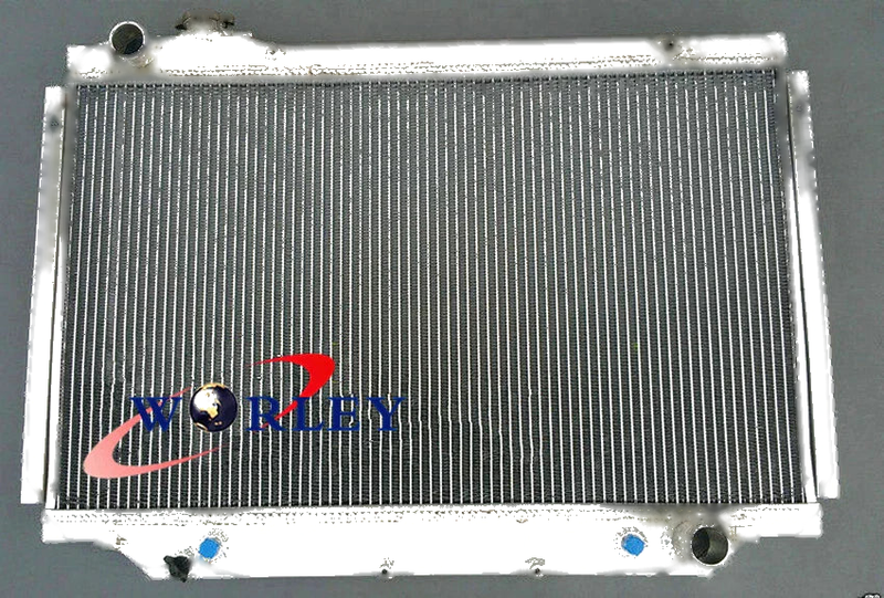 Land Cruiser HDJ80 HZJ80 3 Row Aluminum Radiator & Fans (1990-1997)