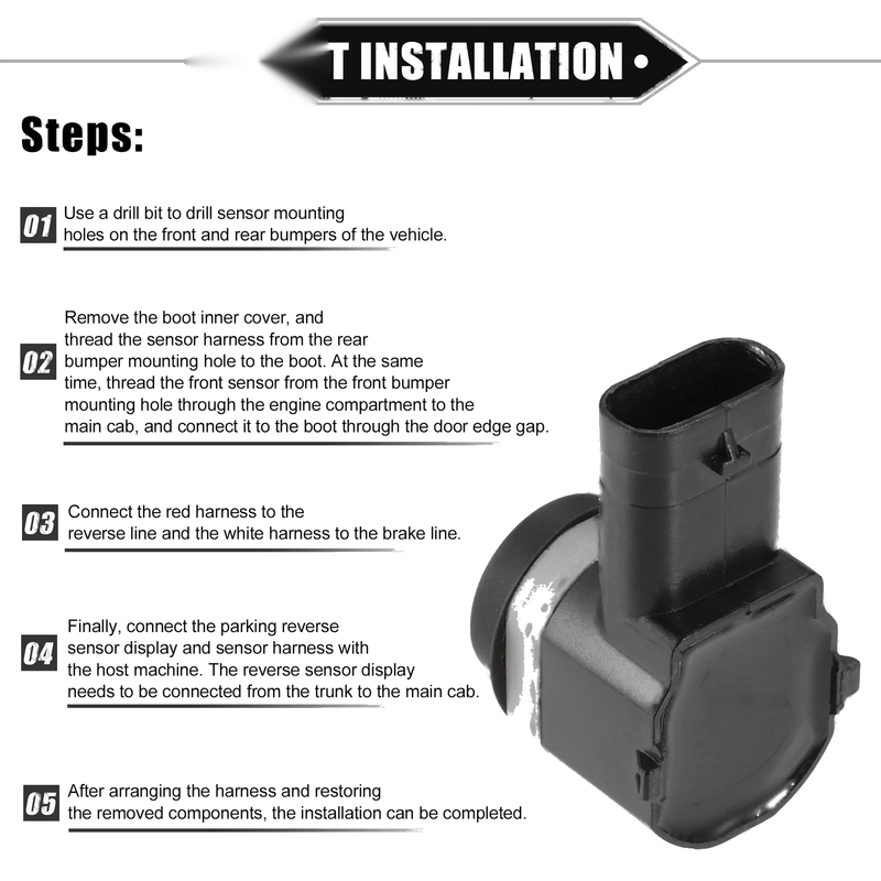 Nissan NV200 Rear Bumper PDC Reverse Parking Assist Sensor (2013-2021)