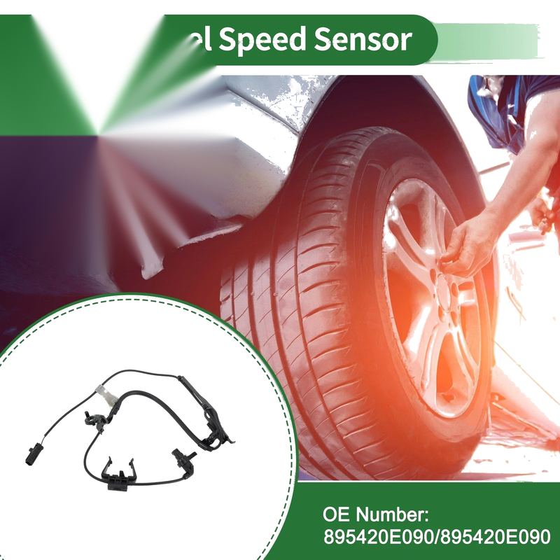 Toyota Highlander ABS Wheel Speed Sensor 1 Pcs (2011–2015)