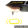 Jeep Wrangler JK 4 Door Front Rear Roof Reading Light Trim Cover (2011-2017)