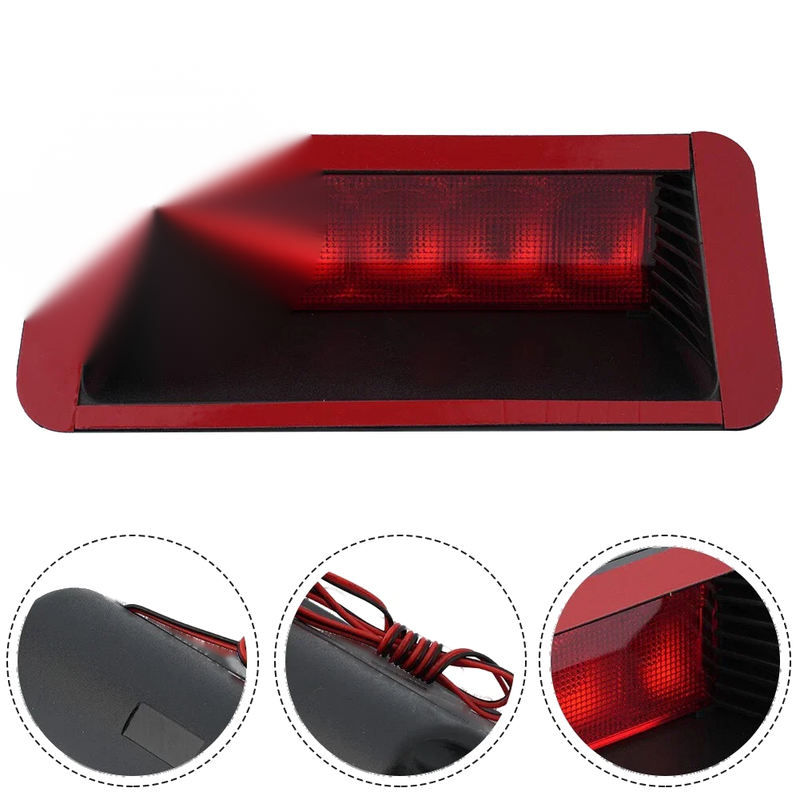 Car Brake Light Red