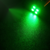10x Green T10 W5W 168 194 4-SMD LED Dash Light Bulbs