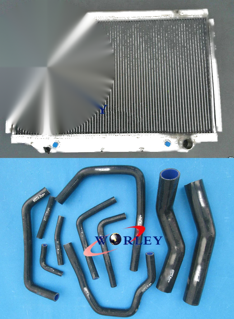 Toyota Land Cruiser 80 Series Aluminum Radiator & Hose (1990-1998)