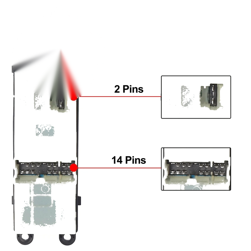 Nissan Pathfinder Power Window Master Switch Driver Side (2005-2012)