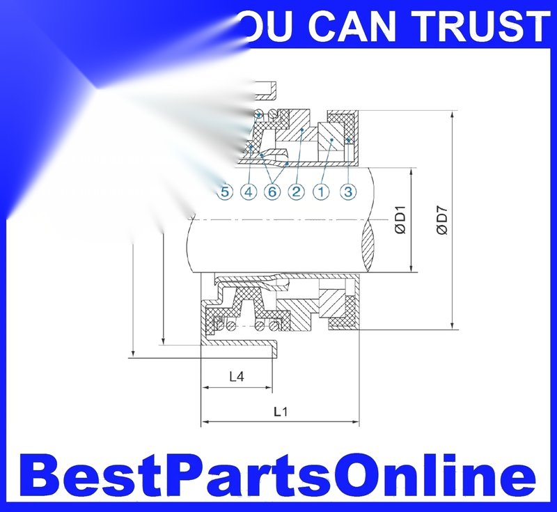 Industrial & Water Pump Mechanical Seal