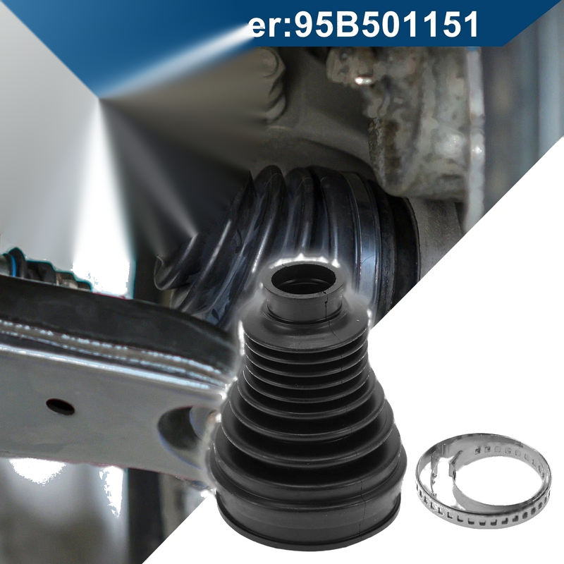 Porsche Macan Inner CV Joint Boot Kit with Clamps (2015-2022)