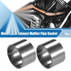 Motorcycle 2 x Exhaust Muffler Pipe Gasket 50mm OD Silencer Connector