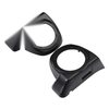 Harley Road Glide (2014-2024) Black Denim 6.5" Lower Fairings Speaker Pods